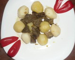 Гуляш из легкого