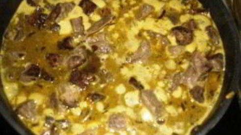 гуляш из легкого