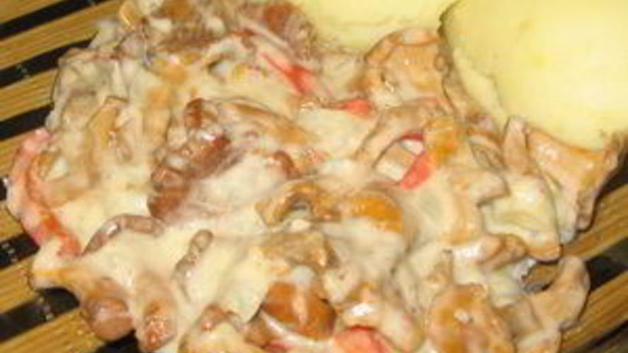 Рецепт гуляш из лисичек