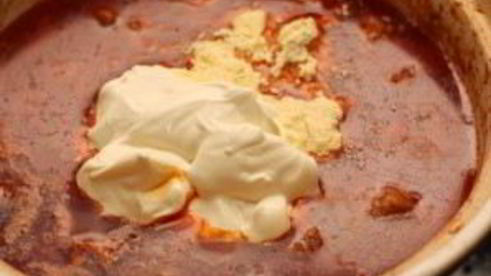 гуляш из свинины с помидорами