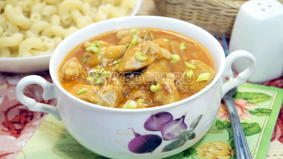 Рецепт Гуляш из свинины