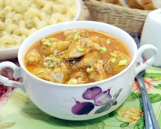 Гуляш из свинины