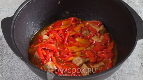 гуляш из телятины