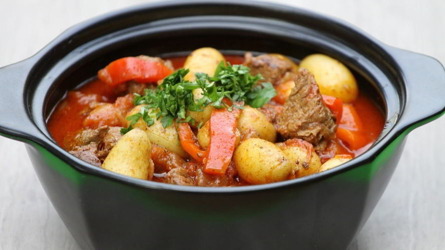 Рецепт гуляш с болгарским перцем