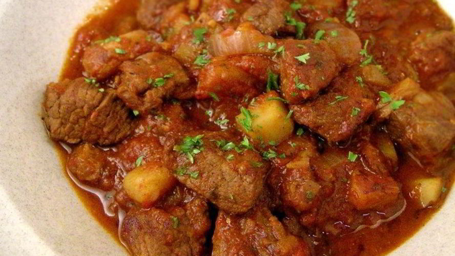Рецепт гуляш с картошкой