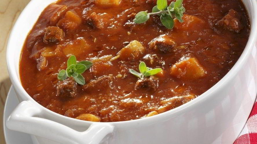 Рецепт гуляш с огурцами