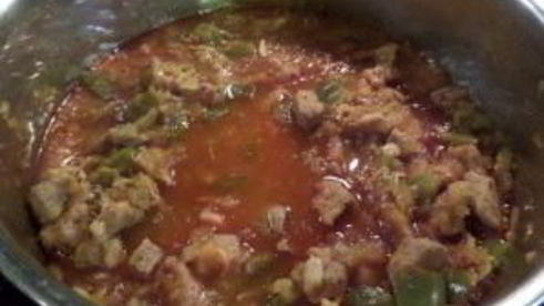 гуляш со свинины