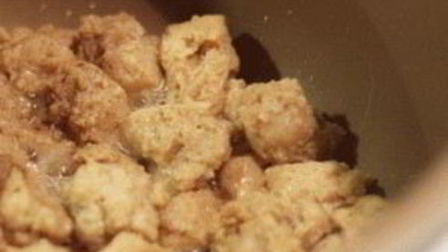 гуляш соевый с помидорами