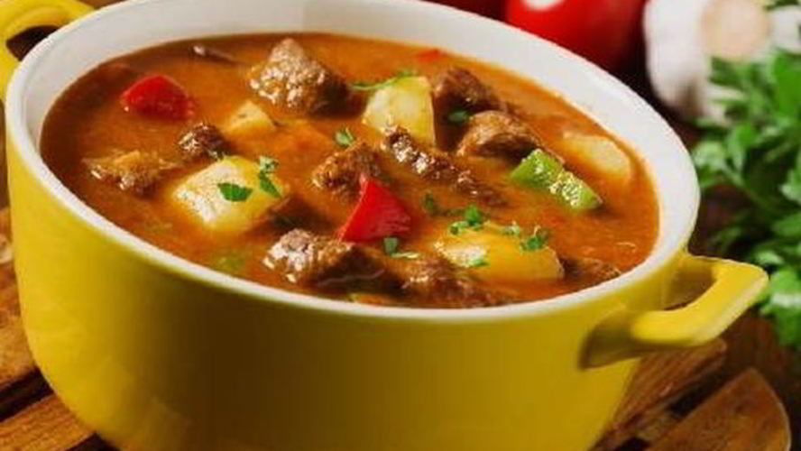 Рецепт наваристый суп-гуляш