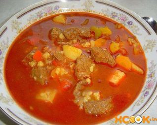 Суп гуляш классический