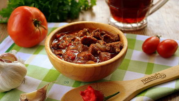 Рецепт Венгерский гуляш по чигишварске