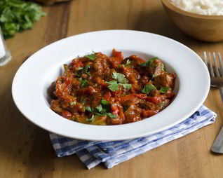 Экзотический гуляш из говядины