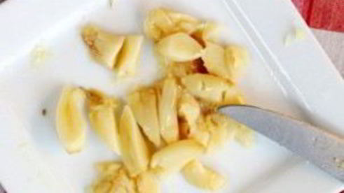 картофельное пюре с чесноком и сыром