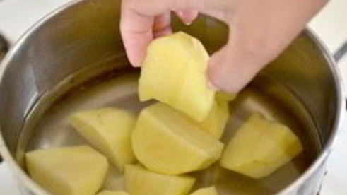 картофельное пюре с луком