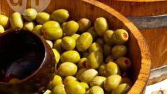 Рецепт Картофельные клецки с начинкой из индейки и маслин