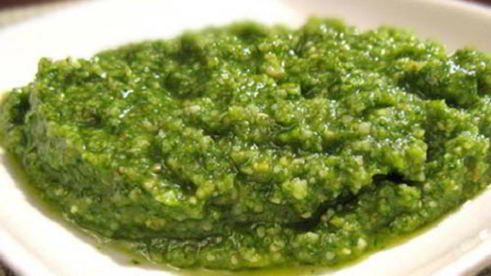 картофельные ньокки с черемшой