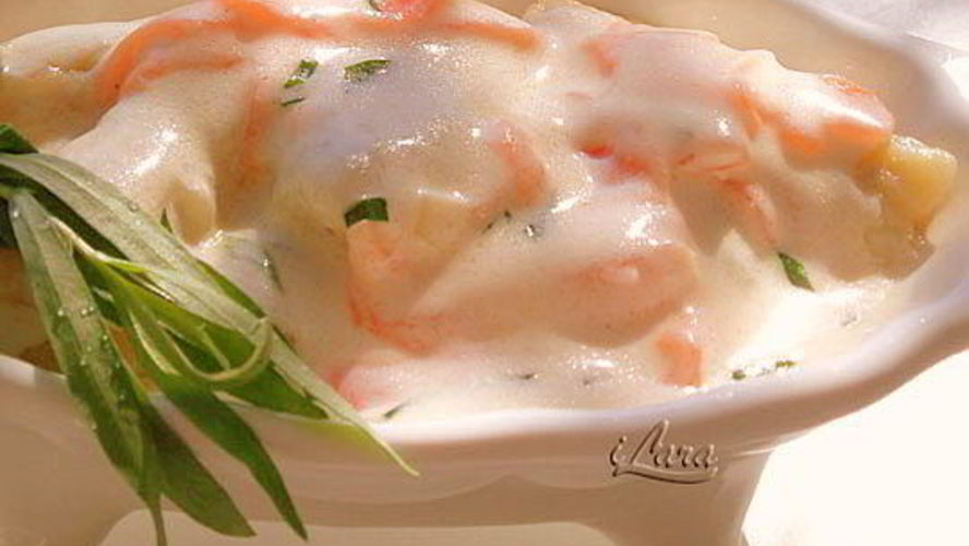 Рецепт картофельные ньокки с зеленью и пармезаном под сливочным соусом