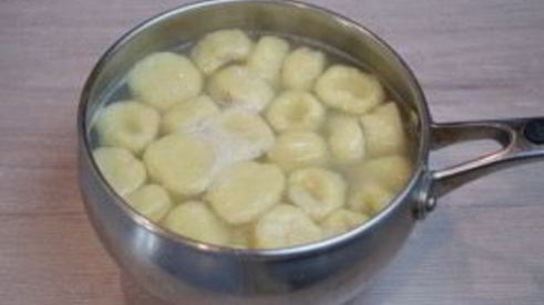 клецки с тунцом