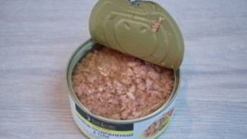 клецки с тунцом