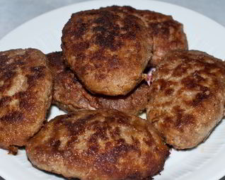 Домашние котлеты из говядины