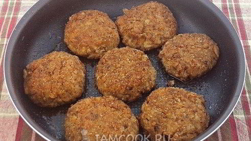 грибные котлеты