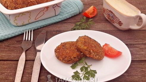 грибные котлеты