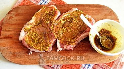 котлета свиная на кости