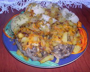 Котлетки из баклажанчиков