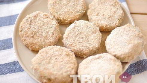 котлетки из картофеля и тунца