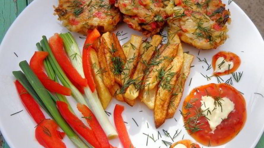 Рецепт котлетки из крабовых палочек