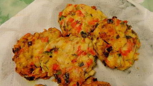 котлетки из крабовых палочек