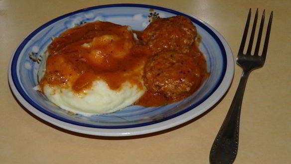 Рецепт Котлетки в томатном соусе