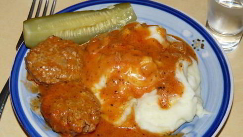 котлетки в томатном соусе