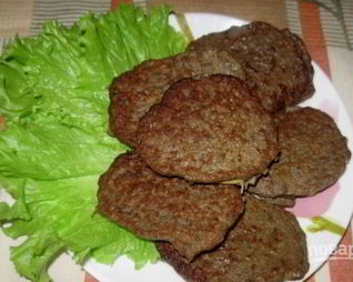 Котлеты из говяжьей печени