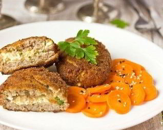 Котлеты из гречки с фаршем