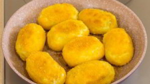 котлеты из картофеля с фаршем и грибами