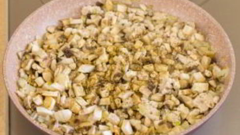 котлеты из картофеля с фаршем и грибами