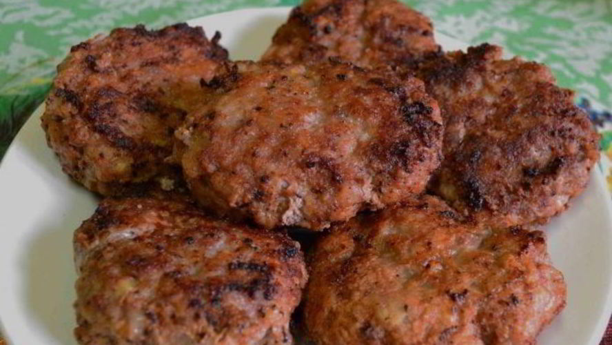 Рецепт котлеты из конины