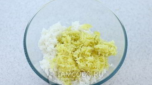 котлеты из консервов сардины с рисом и картошкой