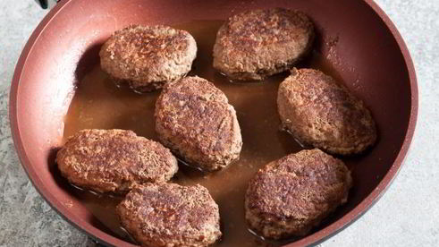 котлеты из оленины