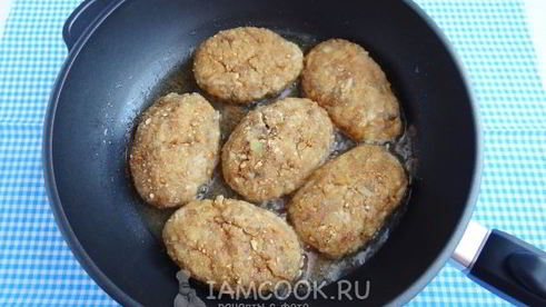 котлеты из свежемороженой скумбрии