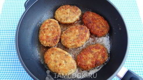 котлеты из свежемороженой скумбрии