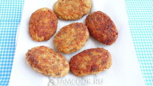 котлеты из свежемороженой скумбрии