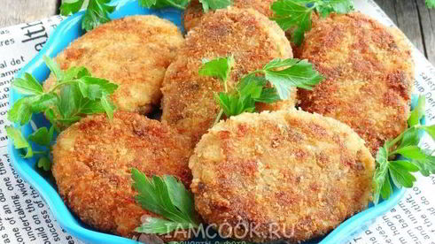 котлеты из свежемороженой скумбрии