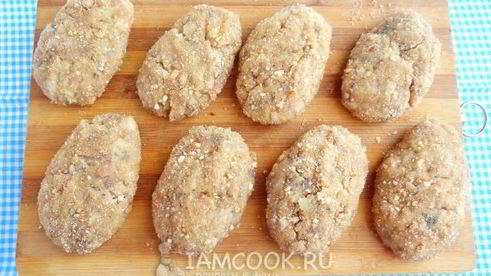 котлеты из свежемороженой скумбрии