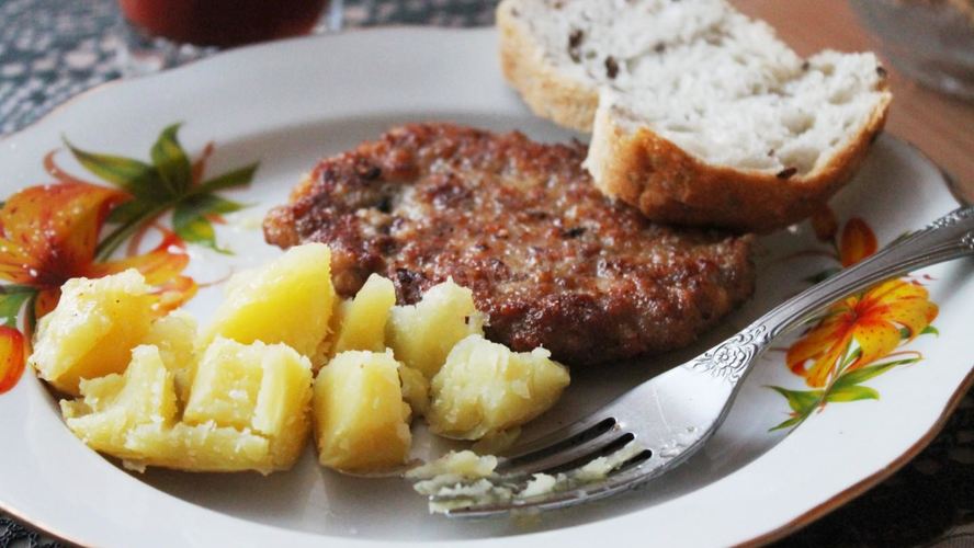 Рецепт котлеты из свинины и курицы