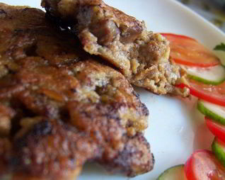 Котлеты из свиной печени