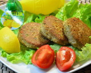 Котлеты из тунца