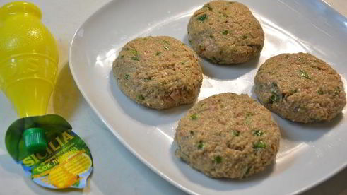 котлеты из тунца