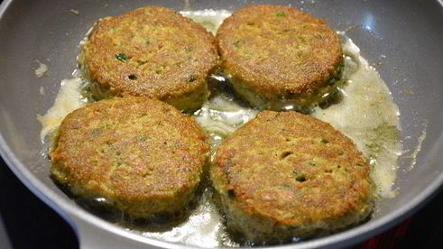 котлеты из тунца